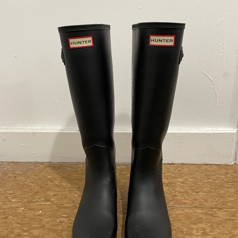 Hunter Classic Black Waterproof Boots